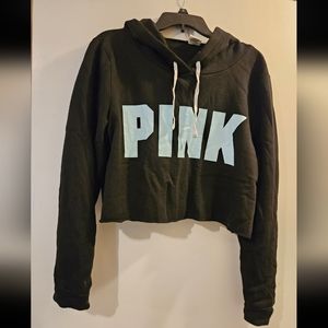 Victoria's Secret PINK Crop Hoodie, sz Large